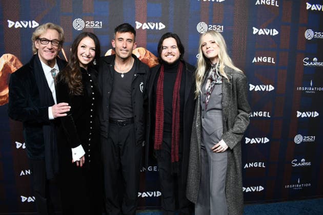 December 8, 2025, Lehi, Utah, USA: Cast and crew attend the world premiere of David at Megaplex Theatres Thanksgiving Point in Lehi, Utah, USA. Lehi USA - ZUMAm292 20251208_znp_m292_007 Copyright: xCharles-McClintockxWilsonx