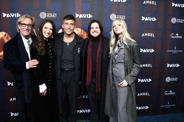 December 8, 2025, Lehi, Utah, USA: Cast and crew attend the world premiere of David at Megaplex Theatres Thanksgiving Point in Lehi, Utah, USA. Lehi USA - ZUMAm292 20251208_znp_m292_008 Copyright: xCharles-McClintockxWilsonx
