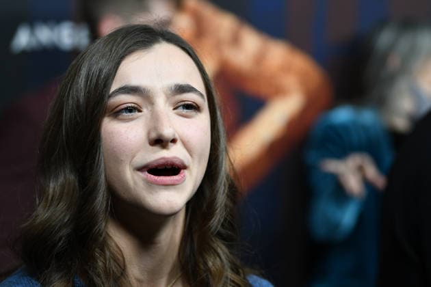 December 8, 2025, Lehi, Utah, USA: ASHLEY BOETTCHER, voice of Teen Zeruiah in DAVID, attends the world premiere of DAVID at Megaplex Theatres Thanksgiving Point in Lehi, Utah, USA. Lehi USA - ZUMAm292 20251208_znp_m292_046 Copyright: xCharles-McClintockxWilsonx
