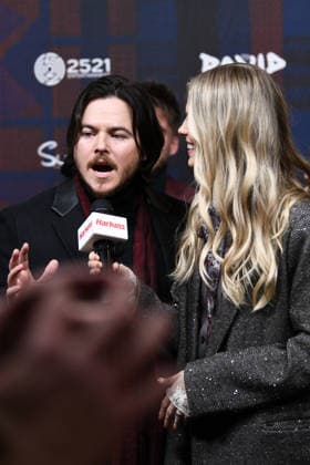 December 8, 2025, Lehi, Utah, USA: BROCK MONROE and MOLLY KATE KESTNER attend the world premiere of DAVID at Megaplex Theatres Thanksgiving Point in Lehi, Utah, USA. Lehi USA - ZUMAm292 20251208_znp_m292_054 Copyright: xCharles-McClintockxWilsonx