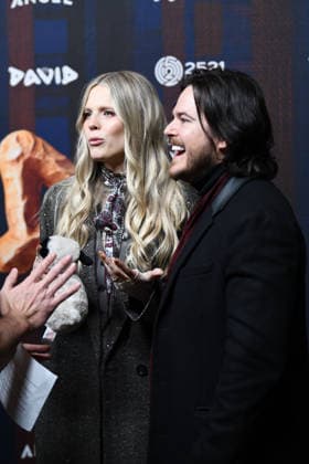 December 8, 2025, Lehi, Utah, USA: BROCK MONROE and MOLLY KATE KESTNER attend the world premiere of DAVID at Megaplex Theatres Thanksgiving Point in Lehi, Utah, USA. Lehi USA - ZUMAm292 20251208_znp_m292_066 Copyright: xCharles-McClintockxWilsonx