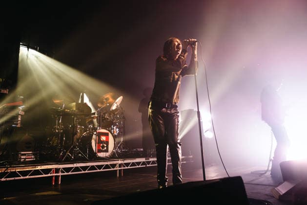 Primal Scream performing live at Roundhouse in London, UK, on 8 December 2025. Bobby Gillespie of Primal Scream performing live at Roundhouse in London, UK, on 08 December 2025., Credit:John Williams Avalon  Copyright: xJohnxWilliamsx xAvalonx 1057861905