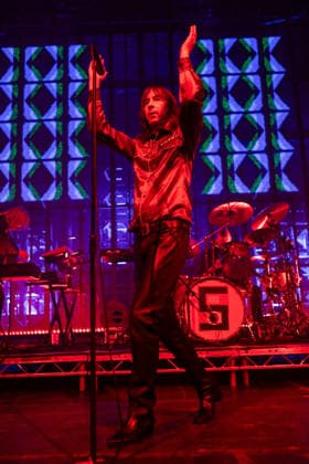 Primal Scream performing live at Roundhouse in London, UK, on 8 December 2025. Bobby Gillespie of Primal Scream performing live at Roundhouse in London, UK, on 08 December 2025., Credit:John Williams Avalon  Copyright: xJohnxWilliamsx xAvalonx 1057862168