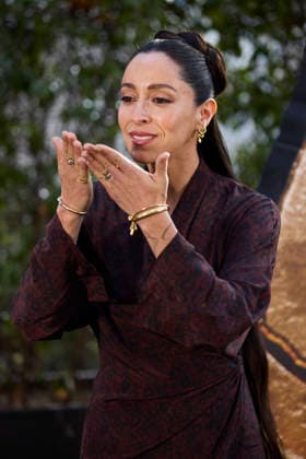 December 9, 2025, Madrid, Madrid, Spain: Actress OONA CHAPLIN attends the Avatar: Fire and Ash photocall Madrid Spain - ZUMAc260 20251209_zep_c260_004 Copyright: xMikexChicorrox