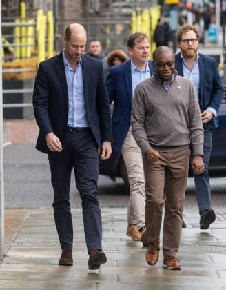 December 9, 2025, London, England, United Kingdom: Prince of Wales WILLIAM arrives at Centrepoint Offices in east London to mark 20th anniversary as patron. London United Kingdom - ZUMAs262 20251209_zip_s262_005 Copyright: xTayfunxSalcix