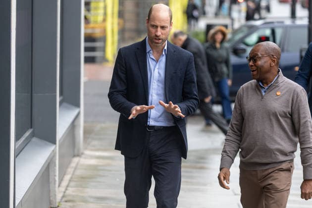 December 9, 2025, London, England, United Kingdom: Prince of Wales WILLIAM arrives at Centrepoint Offices in east London to mark 20th anniversary as patron. London United Kingdom - ZUMAs262 20251209_zip_s262_007 Copyright: xTayfunxSalcix