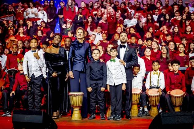BREDA - Queen Maxima will be present at the ChassÃ Theater in Breda during the recording of the 2025 Christmas Music Gala. ANP HOLLANDSE HOOGTE ROBIN UTRECHT netherlands out - belgium out  Copyright: xx x544383562x originalFilename: 544383562.jpg