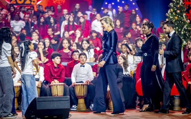 BREDA - Queen Maxima will be present at the ChassÃ Theater in Breda during the recording of the 2025 Christmas Music Gala. ANP HOLLANDSE HOOGTE ROBIN UTRECHT netherlands out - belgium out  Copyright: xx x544384305x originalFilename: 544384305.jpg