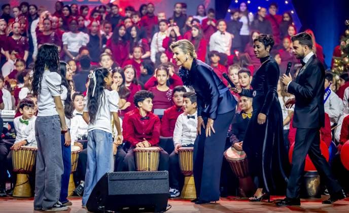BREDA - Queen Maxima will be present at the ChassÃ Theater in Breda during the recording of the 2025 Christmas Music Gala. ANP HOLLANDSE HOOGTE ROBIN UTRECHT netherlands out - belgium out  Copyright: xx x544384315x originalFilename: 544384315.jpg