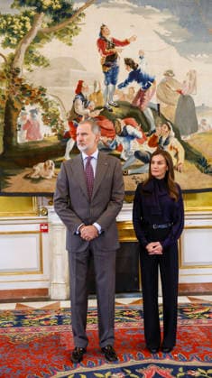 King Felipe VI and Queen Letizia chair the annual meeting of the Cervantes Institute Patronage in Aranjuez town, Madrid province, central Spain, 09 December 2025. Annual meeting of the Cervantes Institute Patronage !ACHTUNG: NUR REDAKTIONELLE NUTZUNG!  Copyright: xChemaxMoyax GRAF744 20251209-55018777885_1