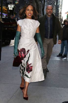NEW YORK, NY- DECEMBER 9: Kerry Washington seen at NBC s Today Show on December 9, 2025 in New York City. Copyright: xRWx