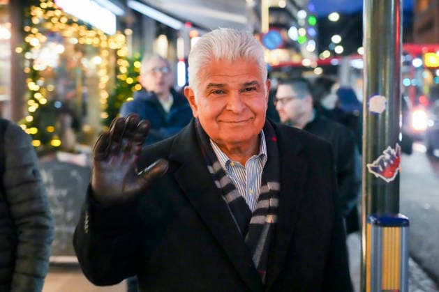 Nobel Peace Prize 2025 Oslo 20251209 Panamas President JosÃ Raul Mulino in Oslo on Tuesday afternoon in connection with the award of the Nobel Peace Prize 2025 The Venezuelan opposition leader Maria Corina Machado receives  Copyright: xOlexBerg-Rustenx xNTBx