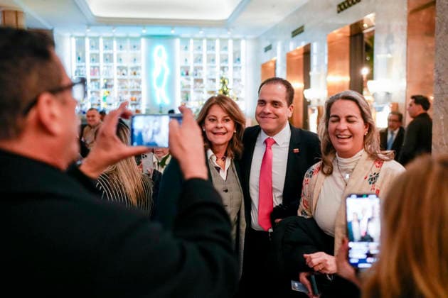 Nobel Peace Prize 2025 Oslo 20251209 Guests arrive at the Grand hotel in Oslo on Tuesday afternoon in connection with the awarding of the Nobel Peace Prize 2025 The Venezuelan opposition leader Ma  Copyright: xCorneliusxPoppex xNTBx