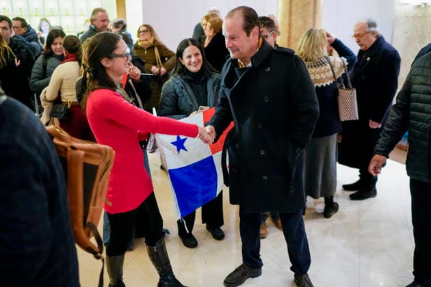 Nobel Peace Prize 2025 Oslo 20251209 Guests arrive at the Grand hotel in Oslo on Tuesday afternoon in connection with the award of the Nobel Peace Prize 2025 The Venezuelan opposition leader Maria  Copyright: xCorneliusxPoppex xNTBx