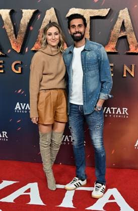 Premiere of the film Avatar Fire and Ash Carlota Ruiz and Alvaro Arbeloa attend the premiere of the new Avatar Fire and Ash which celebrates its premiere at Kinepolis Ciudad de la Imagen, December 9, 2025, in Madrid Spain With Avatar Fire and Ash, James Cameron takes audiences back to Pandora in an immersive new adventure featuring Marine turned Na vi leader Jake Sully Sam Worthington, Na vi warrior Neytiri Zoe Saldana and the Sully family CINEMA PREMIERE PEOPLE FILM José Madrid Madrid Espana  Copyright: xJosÃ xOlivax 7159251