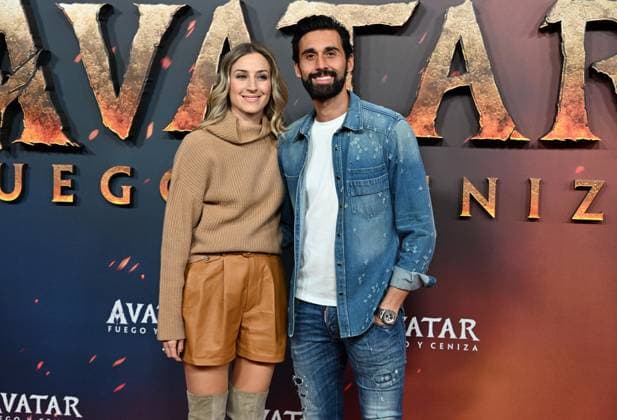 Premiere of the film Avatar Fire and Ash Carlota Ruiz and Alvaro Arbeloa attend the premiere of the new Avatar Fire and Ash which celebrates its premiere at Kinepolis Ciudad de la Imagen, December 9, 2025, in Madrid Spain With Avatar Fire and Ash, James Cameron takes audiences back to Pandora in an immersive new adventure featuring Marine turned Na vi leader Jake Sully Sam Worthington, Na vi warrior Neytiri Zoe Saldana and the Sully family CINEMA PREMIERE PEOPLE FILM José Madrid Madrid Espana  Copyright: xJosÃ xOlivax 7159252