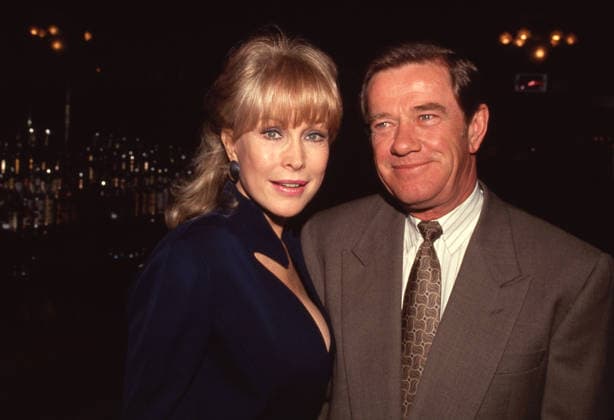 Barbara Eden and husband Jon Eicholtz March 1991 Copyright: xRalphxDominguez MediaPunchx