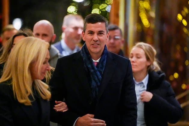 Nobel Peace Prize 2025 Oslo, Norway 20251209 Paraguayan President Santiago Pena, and First Lady Leticia Ocampos arrive at the Grand Hotel in Oslo on Tuesday evening The Venezuelan opposition  Copyright: xLisexAserudxx xNTBx