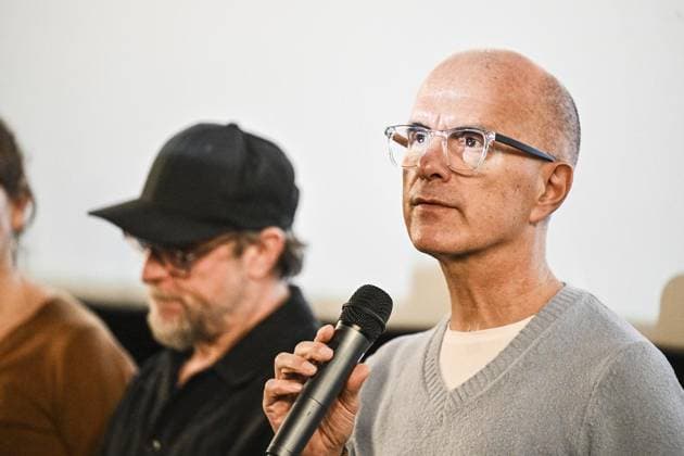 Stromberg Kino Tour im Revier von Mülheim bis Dortmund mit u a C M Herbst und Bjärne Mädel FOR EDITORIAL PURPOSES ONLY p Actors Christoph Maria Herbst and Bjärne Mädel v r will be at the Stromberg Kino Tour at the UCI in Bochum on Tuesday, December 09, 2025 Germany NRW Bochum Copyright VladimirxWegener Copyright: VladimirxWegener doc83mdg2jcrjd70l2fk4n ,EDITORIAL USE ONLY Copyright: VladimirxWegener