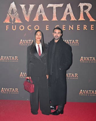 Melzo, Avatar: Fire and Ashes Italian Premiere at the Arcadia Cinema. Pictured: Federica Calemme, Gianmaria Antinolfi  Copyright: xManuelexMangiarottix xipa-agency.netx xManuelexMangiarottix IPA_Agency_IPA68968500