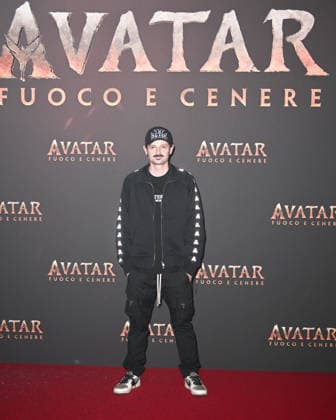 Melzo, Avatar: Fire and Ashes Italian Premiere at the Arcadia Cinema. In the photo: Fabio Rovazzi  Copyright: xManuelexMangiarottix xipa-agency.netx xManuelexMangiarottix IPA_Agency_IPA68968569