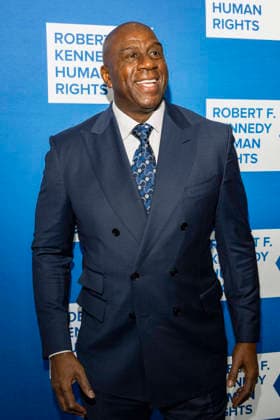 December 9, 2025, New York, New York, USA: Magic Johnson attends The Robert F. Kennedy Ripple of Hope Awards on December 9, 2025 in New York, NY New York USA - ZUMAb230 20251209_znp_b230_008 Copyright: xLauraxBrettx