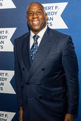 December 9, 2025, New York, New York, USA: Magic Johnson attends The Robert F. Kennedy Ripple of Hope Awards on December 9, 2025 in New York, NY New York USA - ZUMAb230 20251209_znp_b230_013 Copyright: xLauraxBrettx
