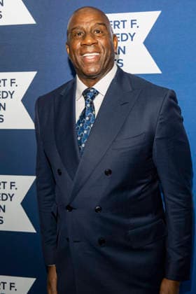 December 9, 2025, New York, New York, USA: Magic Johnson attends The Robert F. Kennedy Ripple of Hope Awards on December 9, 2025 in New York, NY New York USA - ZUMAb230 20251209_znp_b230_014 Copyright: xLauraxBrettx