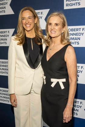 December 9, 2025, New York, New York, USA: Mikie Sherill and Kerry Kennedy attend The Robert F. Kennedy Ripple of Hope Awards on December 9, 2025 in New York, NY New York USA - ZUMAb230 20251209_znp_b230_016 Copyright: xLauraxBrettx