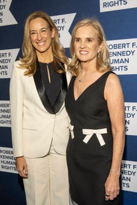 December 9, 2025, New York, New York, USA: Mikie Sherill and Kerry Kennedy attend The Robert F. Kennedy Ripple of Hope Awards on December 9, 2025 in New York, NY New York USA - ZUMAb230 20251209_znp_b230_018 Copyright: xLauraxBrettx