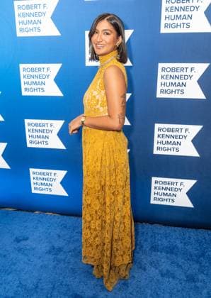 December 9, 2025, Bronx, New York, USA: Deja Foxx attends Robert F. Kennedy Human Rights Ripple of Hope annual award gala at Hilton Midtown Hotel in New York, NY on December 9, 2025. Bronx USA - ZUMAr339 20251209_znp_r339_002 Copyright: xLevxRadinx
