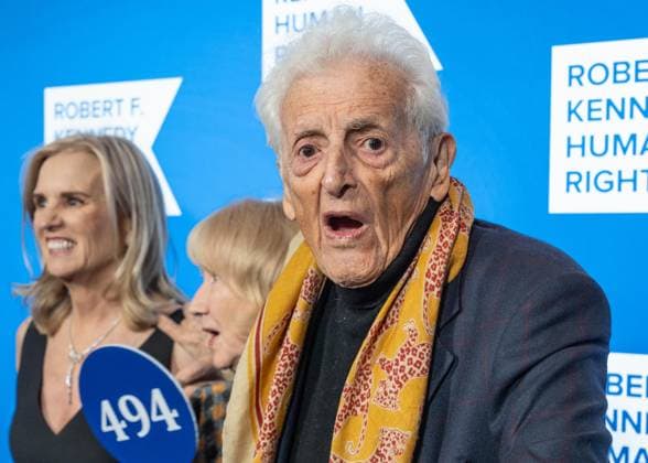 December 9, 2025, Bronx, New York, USA: Harry Benson attends Robert F. Kennedy Human Rights Ripple of Hope annual award gala at Hilton Midtown Hotel in New York, NY on December 9, 2025. Bronx USA - ZUMAr339 20251209_znp_r339_083 Copyright: xLevxRadinx