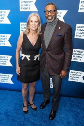December 9, 2025, Bronx, New York, USA: Kerry Kennedy and Derrick Johnson attend Robert F. Kennedy Human Rights Ripple of Hope annual award gala at Hilton Midtown Hotel in New York, NY on December 9, 2025. Bronx USA - ZUMAr339 20251209_znp_r339_086 Copyright: xLevxRadinx