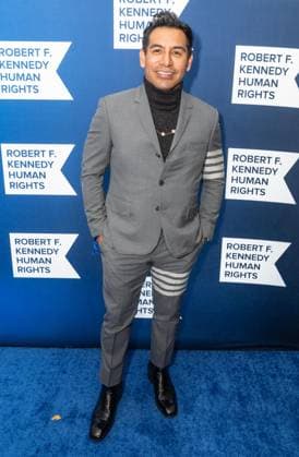December 9, 2025, Bronx, New York, USA: Eloy Mendez attends Robert F. Kennedy Human Rights Ripple of Hope annual award gala at Hilton Midtown Hotel in New York, NY on December 9, 2025. Bronx USA - ZUMAr339 20251209_znp_r339_092 Copyright: xLevxRadinx