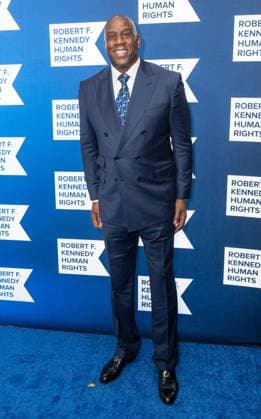 December 9, 2025, Bronx, New York, USA: Earvin Magic Johnson attends Robert F. Kennedy Human Rights Ripple of Hope annual award gala at Hilton Midtown Hotel in New York, NY on December 9, 2025. Bronx USA - ZUMAr339 20251209_znp_r339_101 Copyright: xLevxRadinx