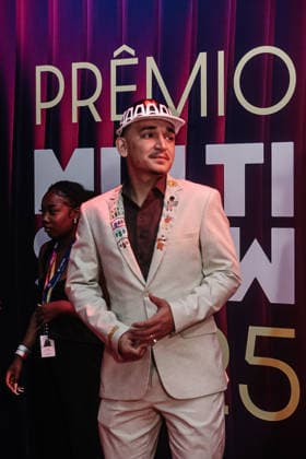 RIO DE JANEIRO, RJ - 09.12.2025: PREMIO MULTISHOW 2025 - Joao Gomes at the 2025 Multishow Music Awards, a celebration of Brazilian music, which takes place on December 9th at Farmasi Arena in Rio de Janeiro. x2856848x  CristianexMota