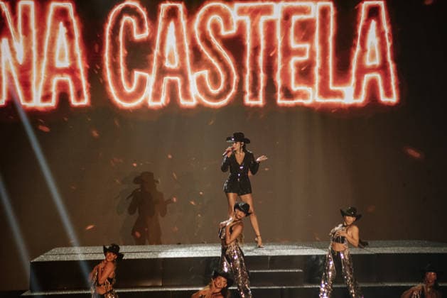 RIO DE JANEIRO, RJ - 09.12.2025: PREMIO MULTISHOW 2025 - Brazilian singer Ana Castela will perform at the 2025 Multishow Music Awards, a celebration of Brazilian music, which takes place on December 9th at the Farmasi Arena in Rio de Janeiro. x2856868x  CristianexMota