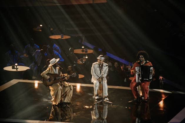 RIO DE JANEIRO, RJ - 09.12.2025: PREMIO MULTISHOW 2025 - Joao Gomes, Jota.Pe, performing at the 2025 Multishow Music Awards, a celebration of Brazilian music, which takes place on December 9th at Farmasi Arena in Rio de Janeiro. x2856883x  CristianexMota