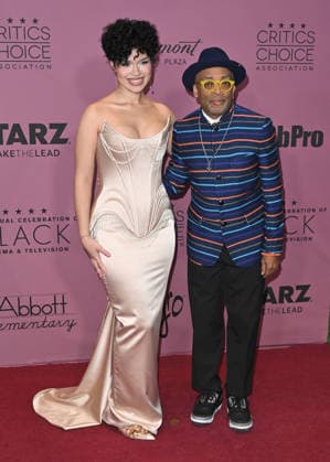 The Critics Choice Association™s 8th Annual Celebration of Black Cinema & Television Aiyana-Lee and Spike Lee arriving at The Critics Choice Association™s 8th Annual Celebration of Black Cinema & Television held at the Fairmont Century Plaza on December 9, 2025 in Century City, Ca. Century City Fairmont Century Plaza California USA Copyright: xLeexWatt AFF-USA.COMx