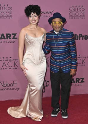 The Critics Choice Association™s 8th Annual Celebration of Black Cinema & Television Aiyana-Lee and Spike Lee arriving at The Critics Choice Association™s 8th Annual Celebration of Black Cinema & Television held at the Fairmont Century Plaza on December 9, 2025 in Century City, Ca. Century City Fairmont Century Plaza California USA Copyright: xLeexWatt AFF-USA.COMx