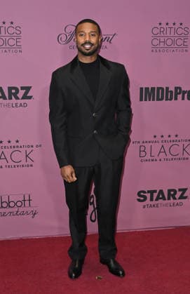 The Critics Choice Association™s 8th Annual Celebration of Black Cinema & Television Michael B. Jordan arriving at The Critics Choice Association™s 8th Annual Celebration of Black Cinema & Television held at the Fairmont Century Plaza on December 9, 2025 in Century City, Ca. Century City Fairmont Century Plaza California USA Copyright: xLeexWatt AFF-USA.COMx
