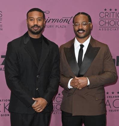 The Critics Choice Association™s 8th Annual Celebration of Black Cinema & Television Michael B. Jordan and Ryan Coogler arriving at The Critics Choice Association™s 8th Annual Celebration of Black Cinema & Television held at the Fairmont Century Plaza on December 9, 2025 in Century City, Ca. Century City Fairmont Century Plaza California USA Copyright: xLeexWatt AFF-USA.COMx