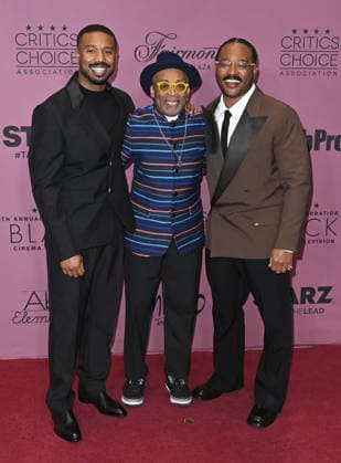 The Critics Choice Association™s 8th Annual Celebration of Black Cinema & Television Michael B. Jordan, Spike Lee and Ryan Coogler arriving at The Critics Choice Association™s 8th Annual Celebration of Black Cinema & Television held at the Fairmont Century Plaza on December 9, 2025 in Century City, Ca. Century City Fairmont Century Plaza California USA Copyright: xLeexWatt AFF-USA.COMx