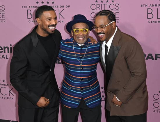 The Critics Choice Association™s 8th Annual Celebration of Black Cinema & Television Michael B. Jordan, Spike Lee and Ryan Coogler arriving at The Critics Choice Association™s 8th Annual Celebration of Black Cinema & Television held at the Fairmont Century Plaza on December 9, 2025 in Century City, Ca. Century City Fairmont Century Plaza California USA Copyright: xLeexWatt AFF-USA.COMx