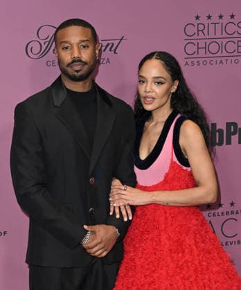 The Critics Choice Association™s 8th Annual Celebration of Black Cinema & Television Michael B. Jordan and Tessa Thompson arriving at The Critics Choice Association™s 8th Annual Celebration of Black Cinema & Television held at the Fairmont Century Plaza on December 9, 2025 in Century City, Ca. Century City Fairmont Century Plaza California USA Copyright: xLeexWatt AFF-USA.COMx