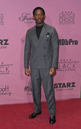 The Critics Choice Association™s 8th Annual Celebration of Black Cinema & Television Damson Idris arriving at The Critics Choice Association™s 8th Annual Celebration of Black Cinema & Television held at the Fairmont Century Plaza on December 9, 2025 in Century City, Ca. Century City Fairmont Century Plaza California USA Copyright: xLeexWatt AFF-USA.COMx