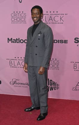 The Critics Choice Association™s 8th Annual Celebration of Black Cinema & Television Damson Idris arriving at The Critics Choice Association™s 8th Annual Celebration of Black Cinema & Television held at the Fairmont Century Plaza on December 9, 2025 in Century City, Ca. Century City Fairmont Century Plaza California USA Copyright: xLeexWatt AFF-USA.COMx
