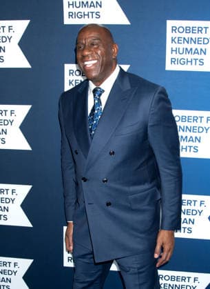 Arrivals for the 2025 Ripple of Hope Gala Featuring: Magic Johnson Where: New York, New York, United States When: 09 Dec 2025 Credit: Janet Mayer INSTARimages.com EDITORIAL USE ONLY. NOT FOR USE BY NEWSPAPERS BASED IN THE UK. Copyright: xx instar55327908