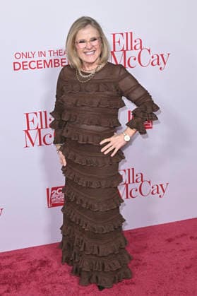 Nancy Cartwright at the world premiere of the movie Ella McCay at the El Capitan Theatre Los Angeles, 09 12 2025 Foto:xD.xStarbuckx xFuturexImagex ella_5283