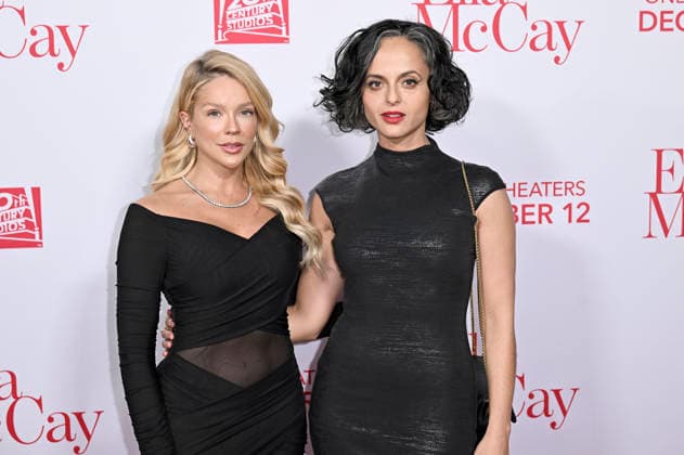 Gabi Lopes and Gandja Monterio at the world premiere of the movie Ella McCay at the El Capitan Theatre Los Angeles, 09 12 2025 Foto:xD.xStarbuckx xFuturexImagex ella_5289